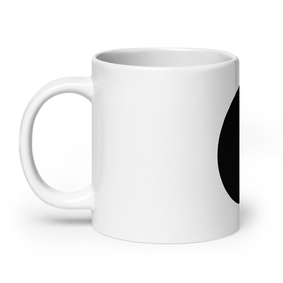 Image of the Open Interpreter White Glossy Mug.