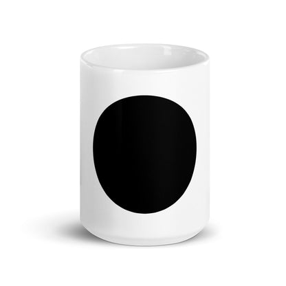 Image of the Open Interpreter White Glossy Mug 15 oz.