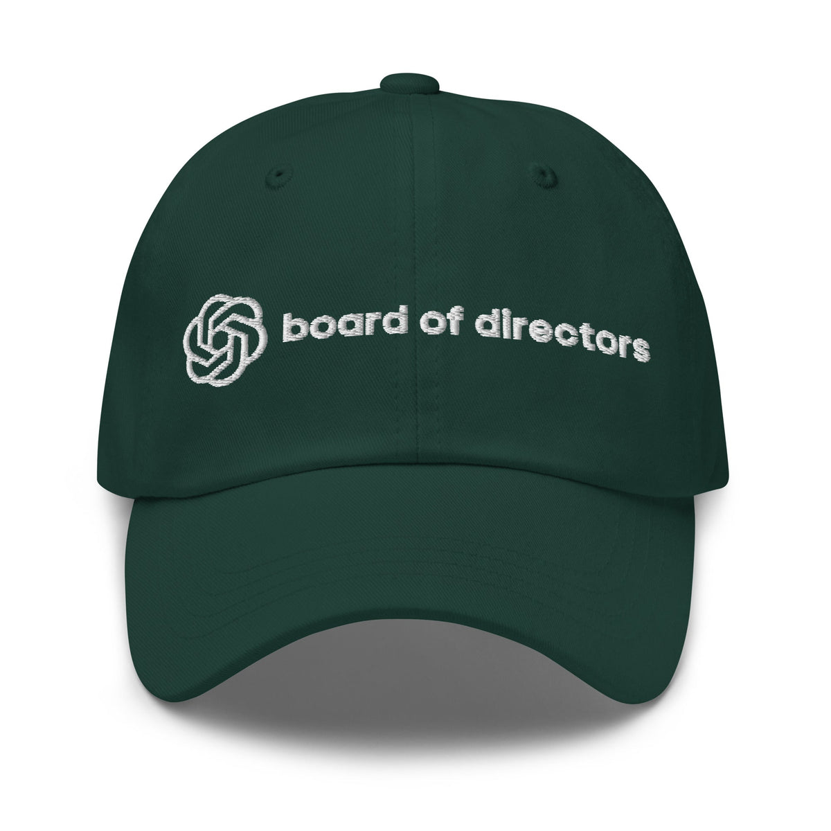 Image of the OpenAI Board of Directors Cap Spruce.