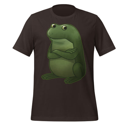 Image of the Froge T-Shirt (unisex) Brown / M.