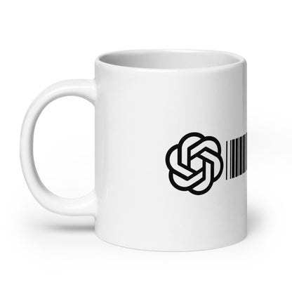 Image of the 2018-2024 Barcode Logo Mug.
