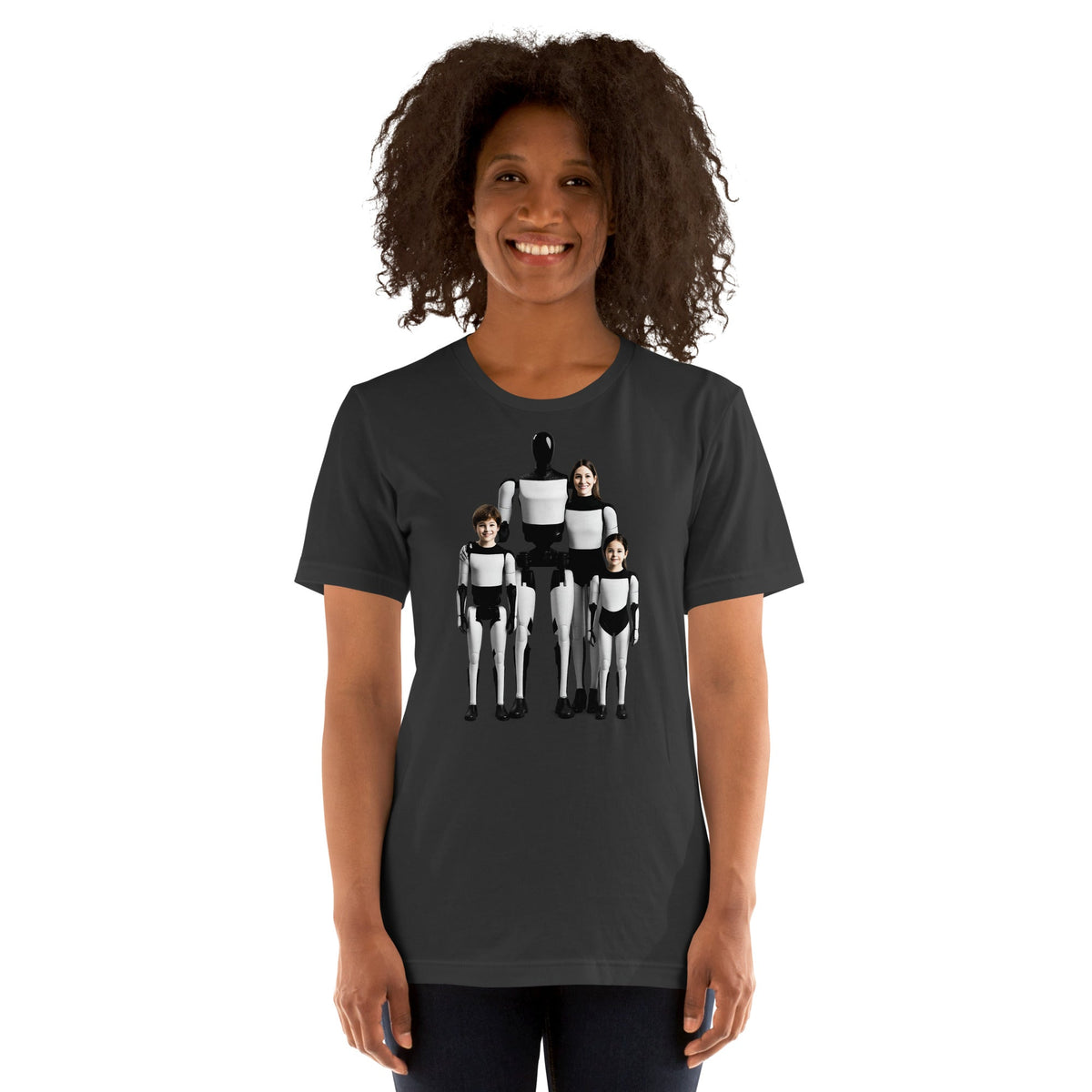 Image of the Optimus Family Portrait T-Shirt (unisex).