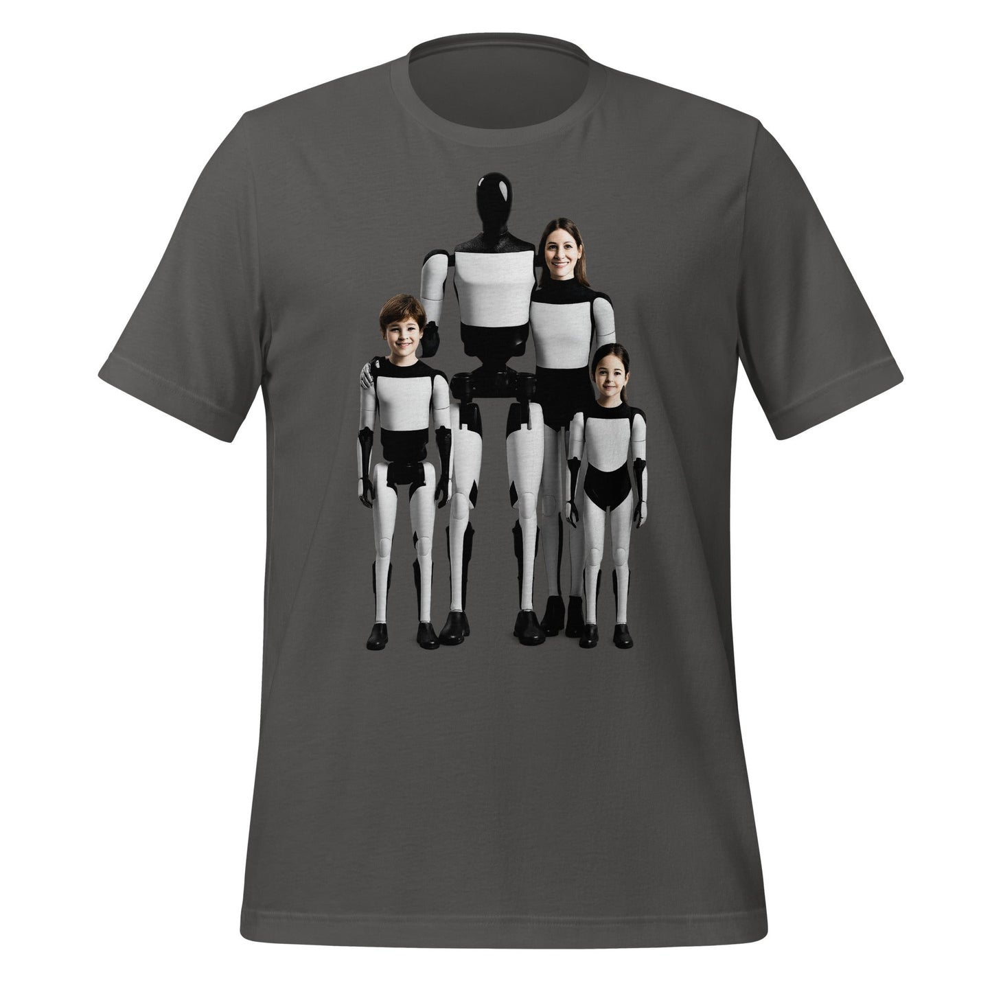 Image of the Optimus Family Portrait T-Shirt (unisex) Asphalt / M.