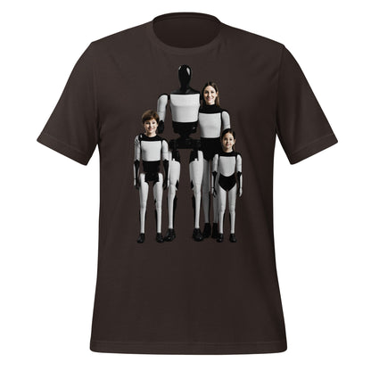 Image of the Optimus Family Portrait T-Shirt (unisex) Brown / M.