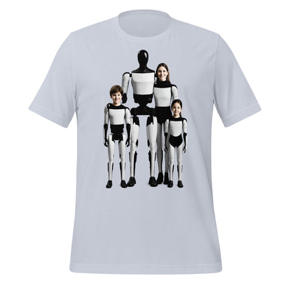 Image of the Optimus Family Portrait T-Shirt (unisex) Light Blue / M.