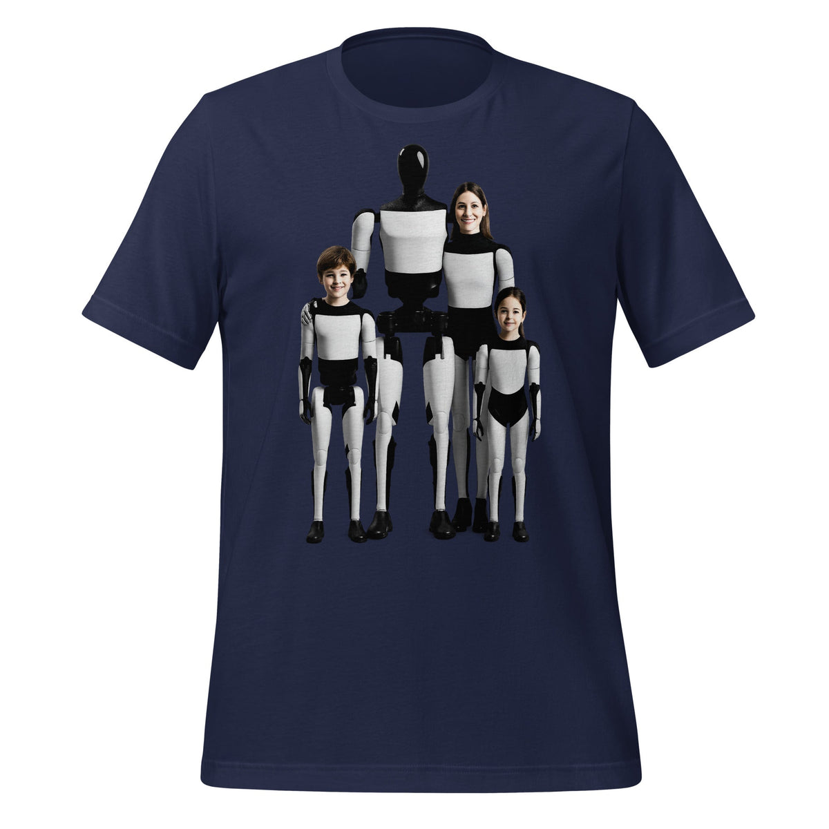 Image of the Optimus Family Portrait T-Shirt (unisex) Navy / M.