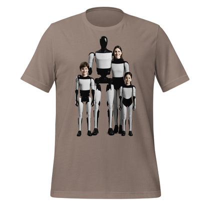Image of the Optimus Family Portrait T-Shirt (unisex) Pebble / M.