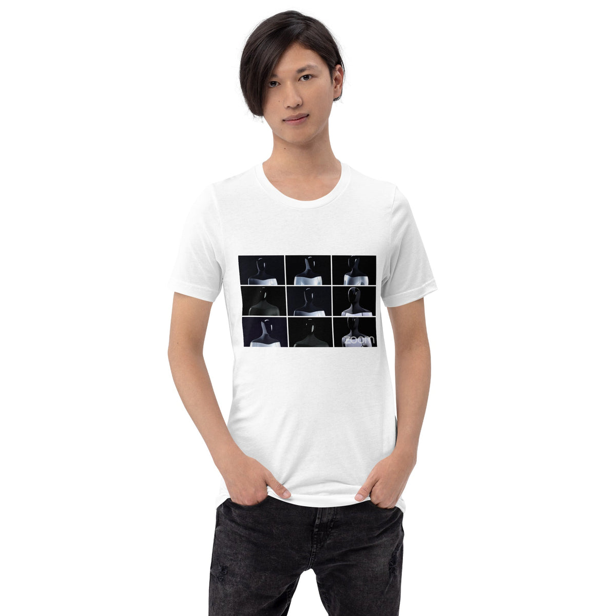 Image of the Optimus Zoom Call T-Shirt (unisex).