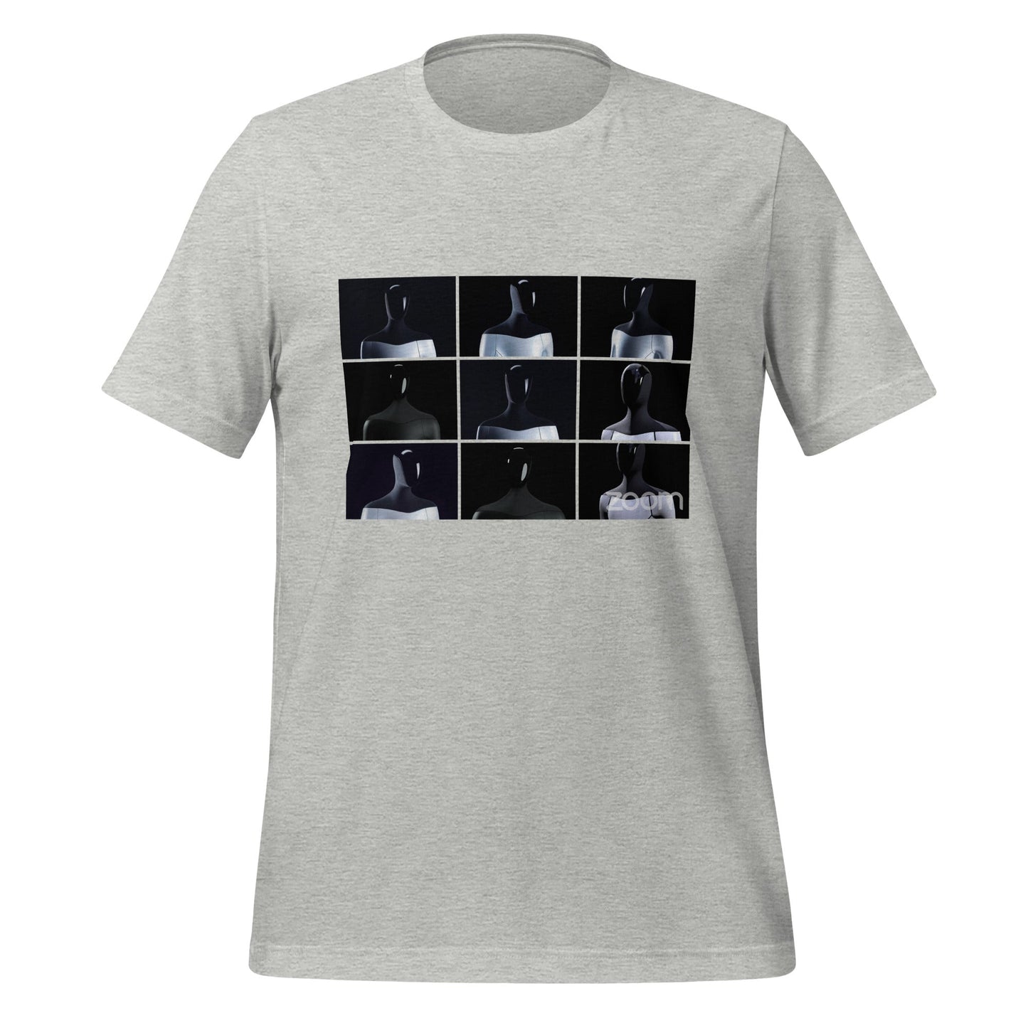 Image of the Optimus Zoom Call T-Shirt (unisex) Athletic Heather / M.