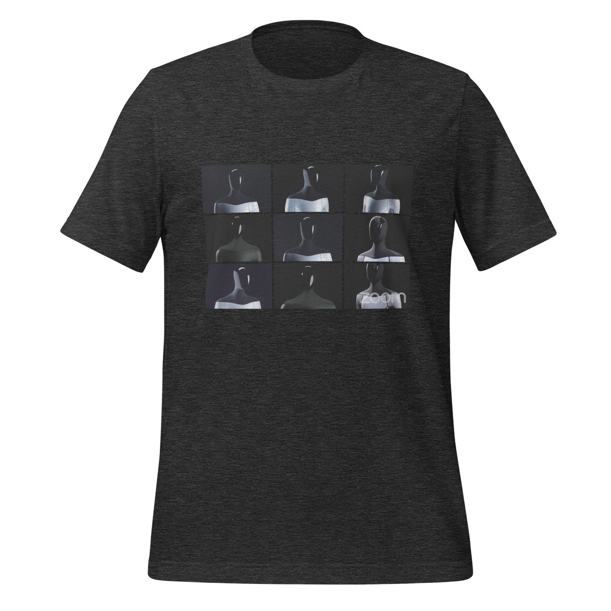 Image of the Optimus Zoom Call T-Shirt (unisex) Dark Grey Heather / M.