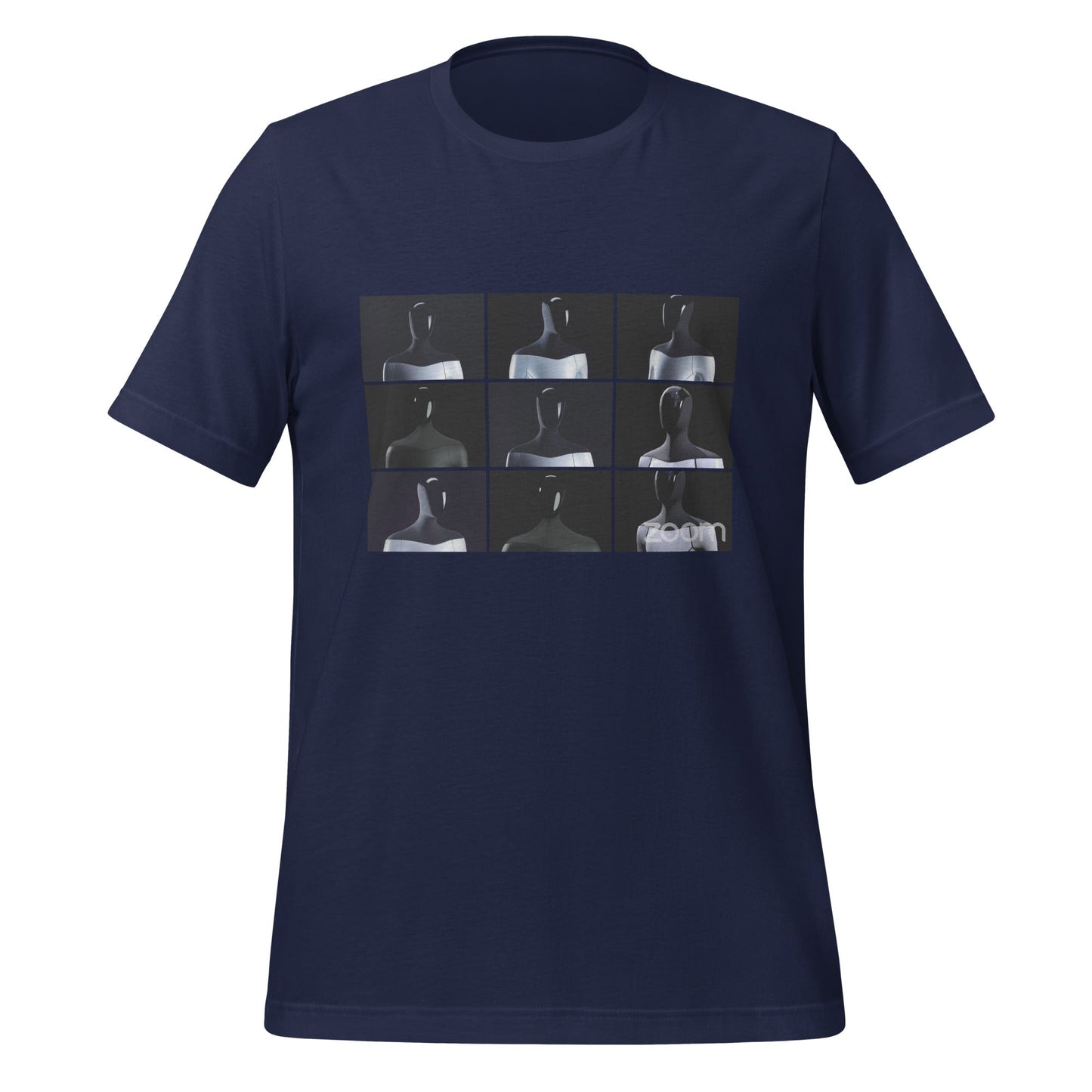 Image of the Optimus Zoom Call T-Shirt (unisex) Navy / M.
