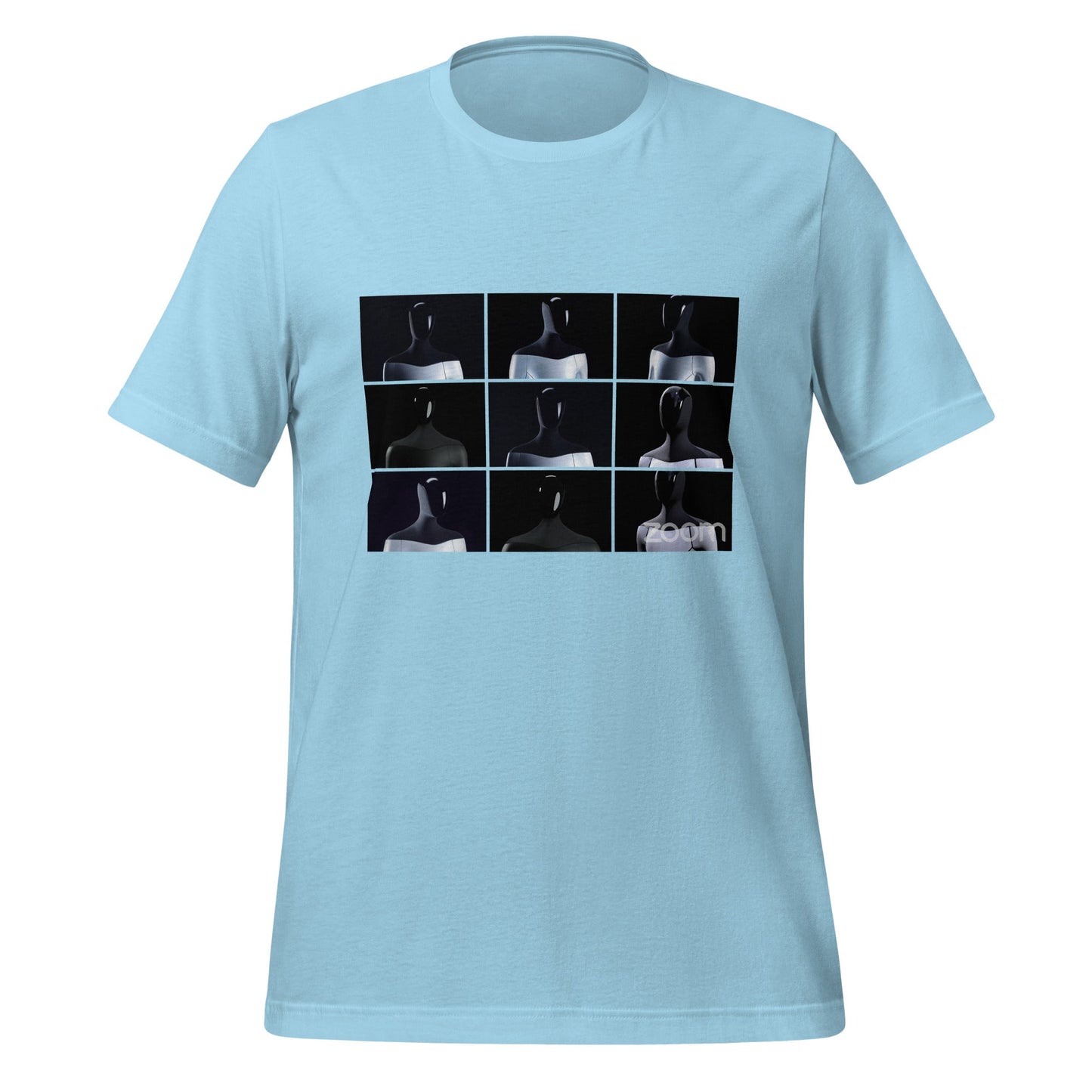 Image of the Optimus Zoom Call T-Shirt (unisex) Ocean Blue / M.