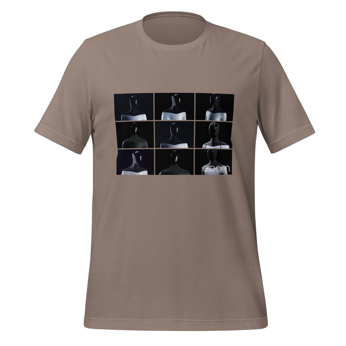 Image of the Optimus Zoom Call T-Shirt (unisex) Pebble / M.