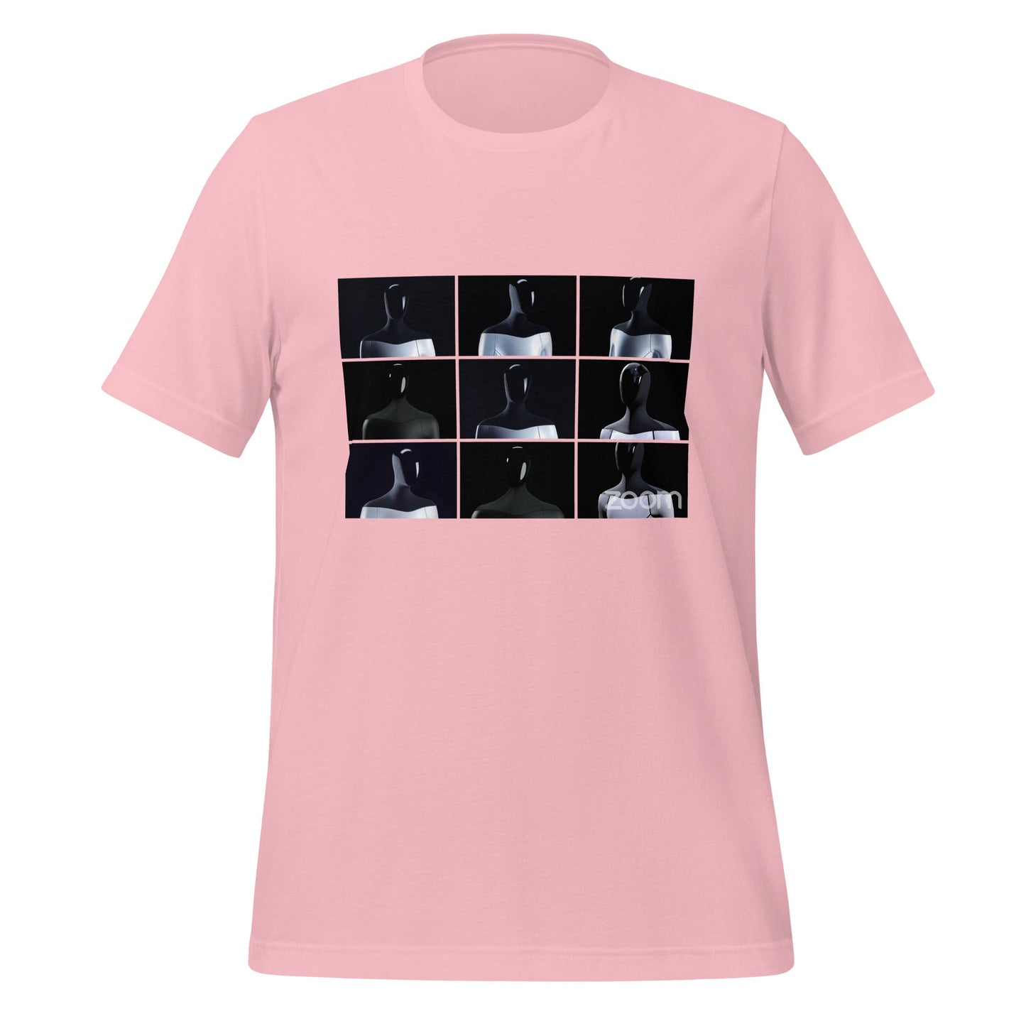 Image of the Optimus Zoom Call T-Shirt (unisex) Pink / M.