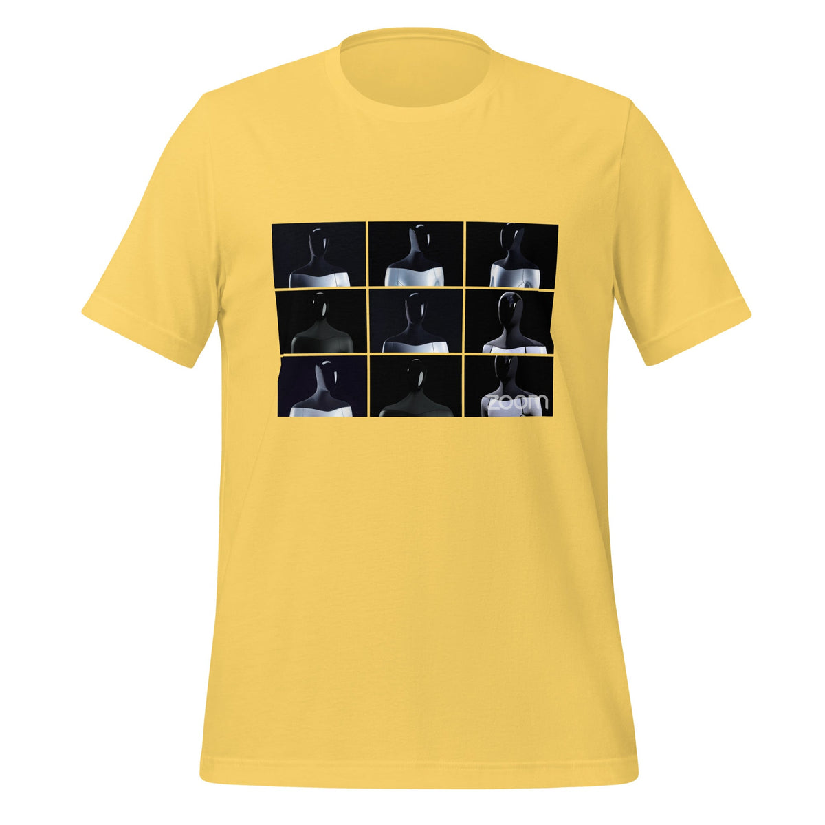 Image of the Optimus Zoom Call T-Shirt (unisex) Yellow / M.