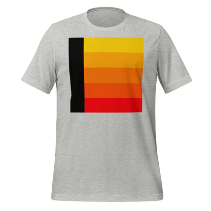 Image of the Orange Gradient AI T-Shirt (unisex) Athletic Heather / M.