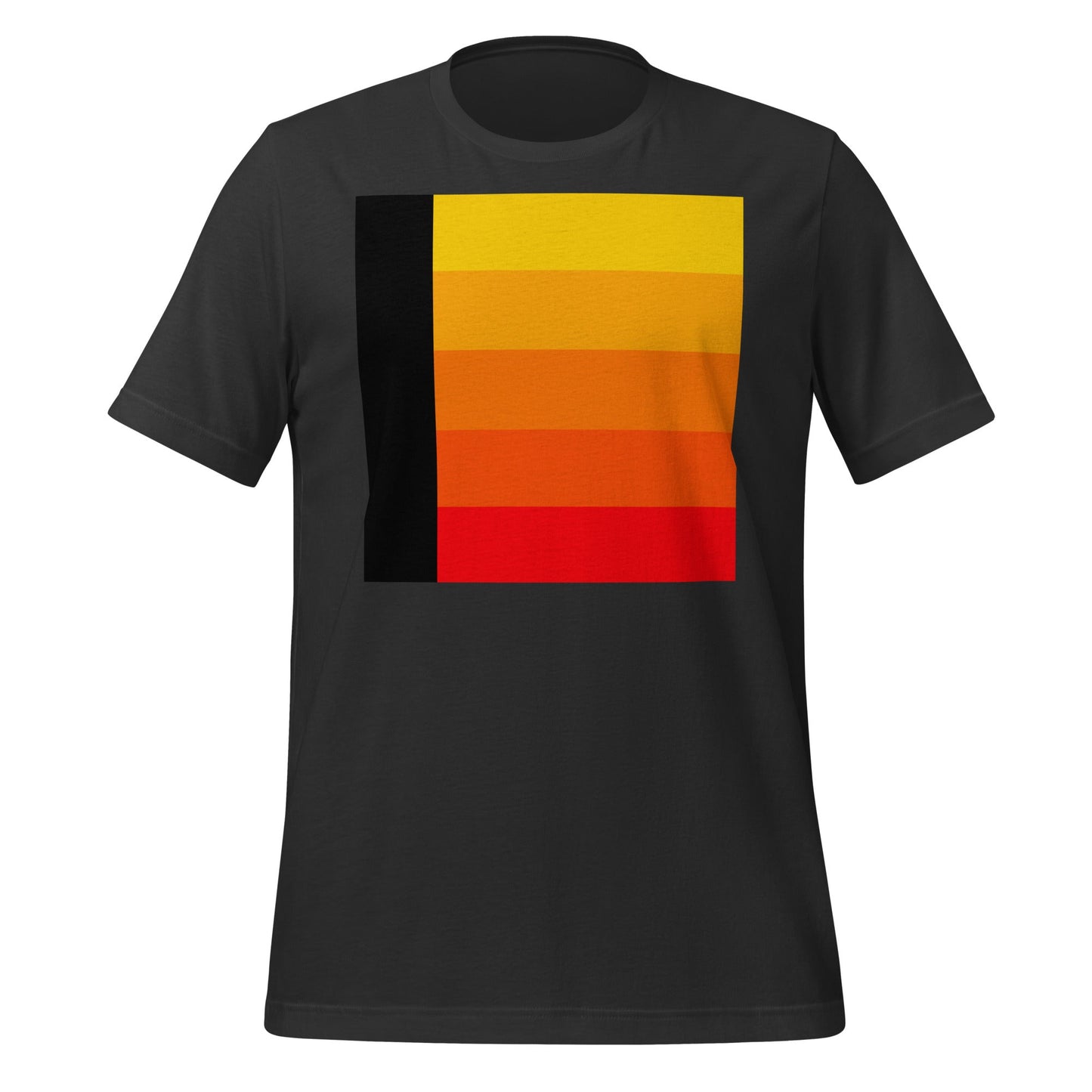 Image of the Orange Gradient AI T-Shirt (unisex) Dark Grey / M.