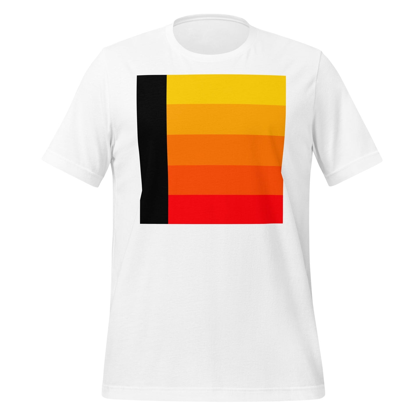 Image of the Orange Gradient AI T-Shirt (unisex) White / M.