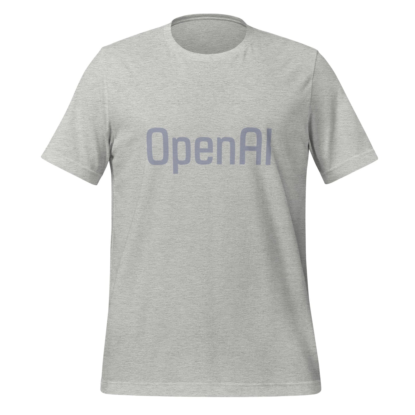 Image of the Original 2015-2017 OpenAI Logo T-Shirt (unisex) Athletic Heather / M.
