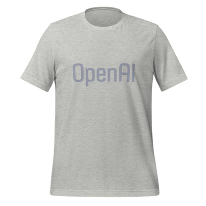 Image of the Original 2015-2017 OpenAI Logo T-Shirt (unisex) Athletic Heather / M.