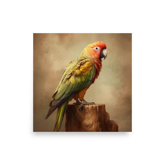 Parrot Poster - AI Store