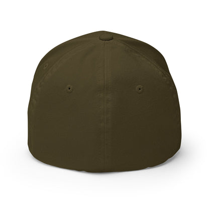 Image of the Perplexity Search Logo Embroidered Closed-Back Baseball Cap.