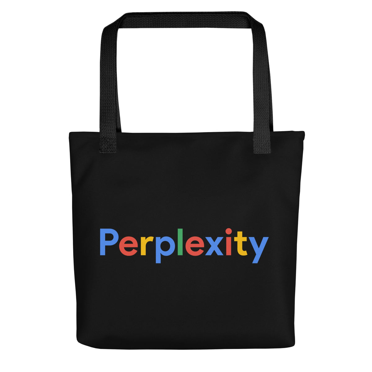 Image of the Perplexity Search Logo Tote Bag.