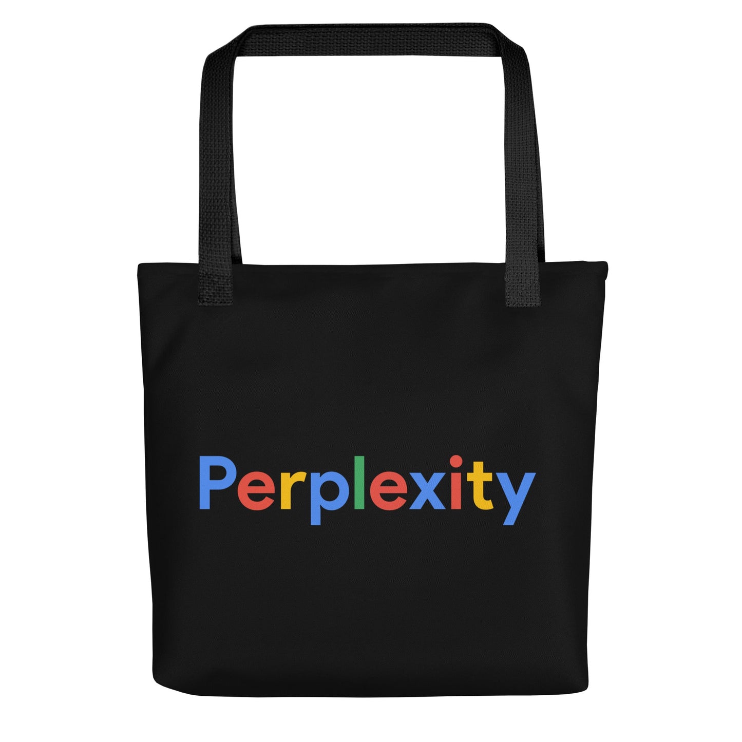 Image of the Perplexity Search Logo Tote Bag.