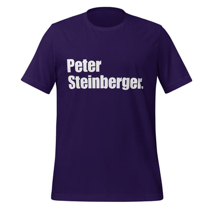 Image of the Peter Steinberger. T-Shirt (unisex) Team Purple / XS.