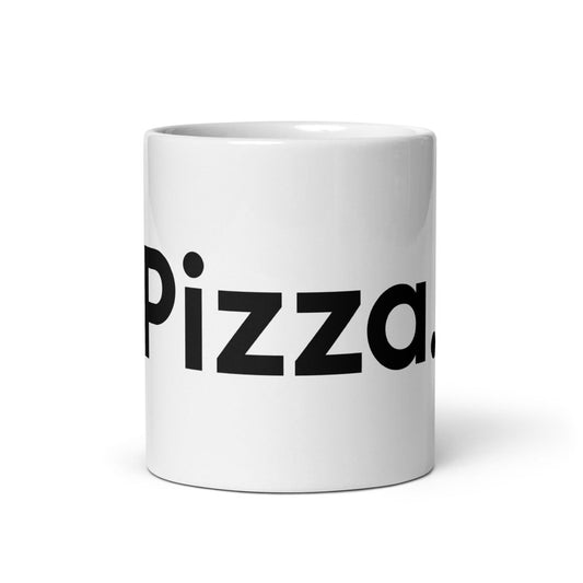 Pizza White Glossy Mug - AI Store
