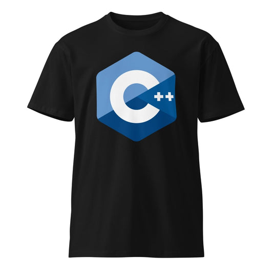 Premium C++ Logo T-Shirt (unisex) - AI Store