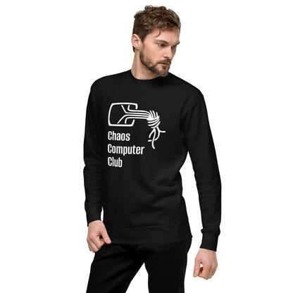 Image of the Premium Chaos Computer Club Sweatshirt (unisex).