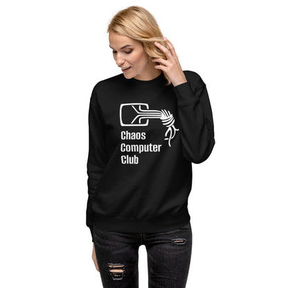 Image of the Premium Chaos Computer Club Sweatshirt (unisex).