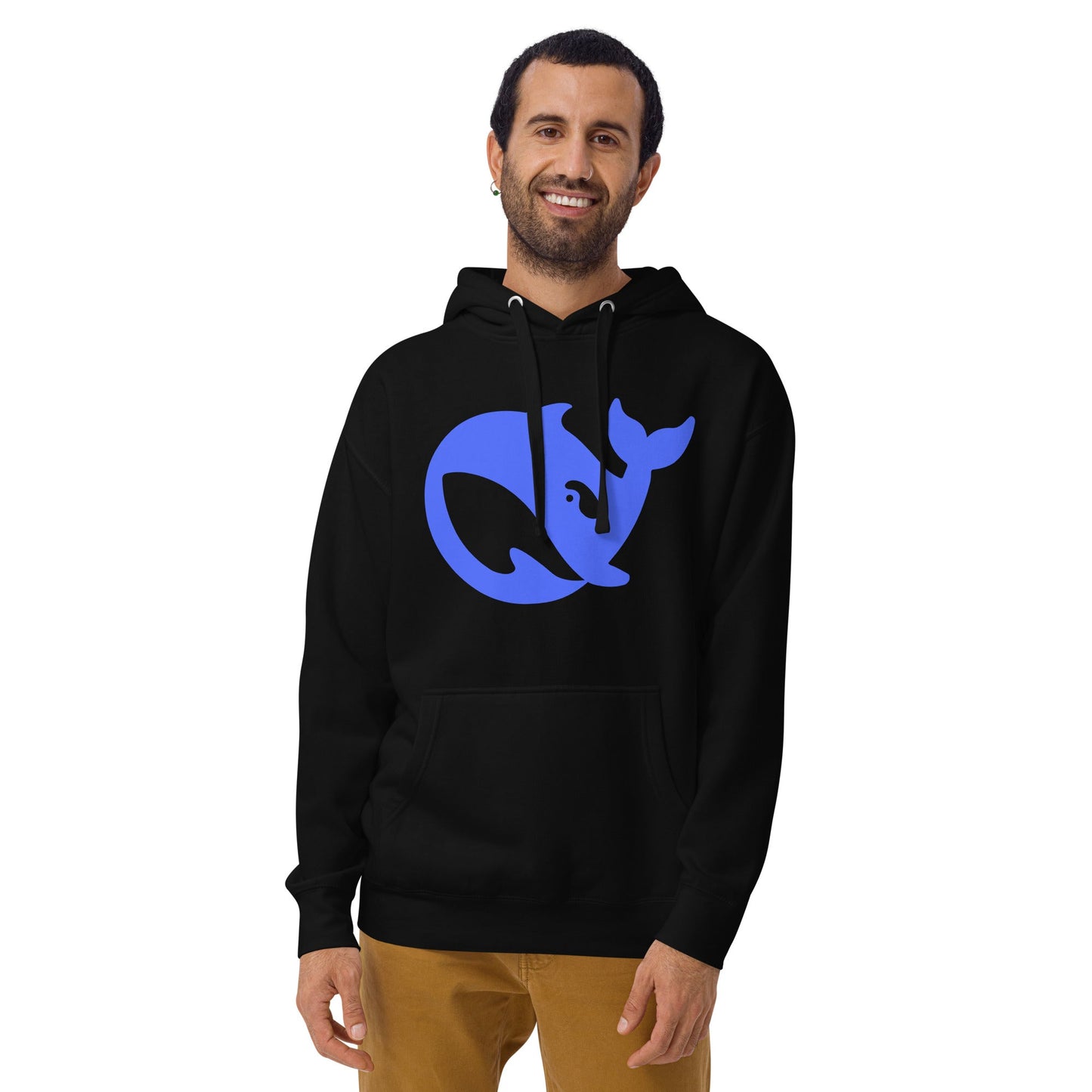 Image of the Premium DeepSeek Hoodie (unisex).