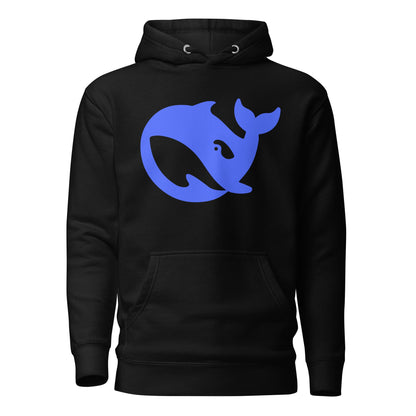 Image of the Premium DeepSeek Hoodie (unisex) Black / M.
