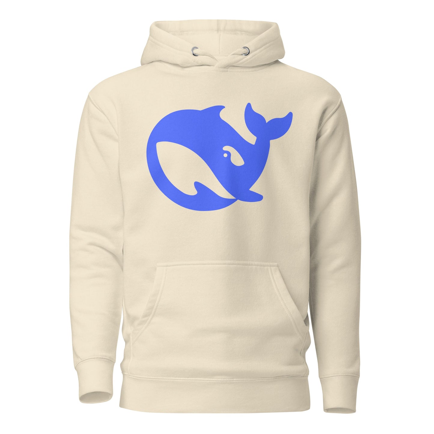 Image of the Premium DeepSeek Hoodie (unisex) Bone / M.