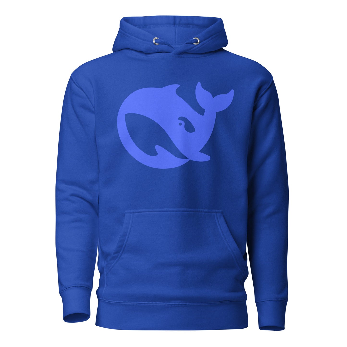 Image of the Premium DeepSeek Hoodie (unisex) Team Royal / M.