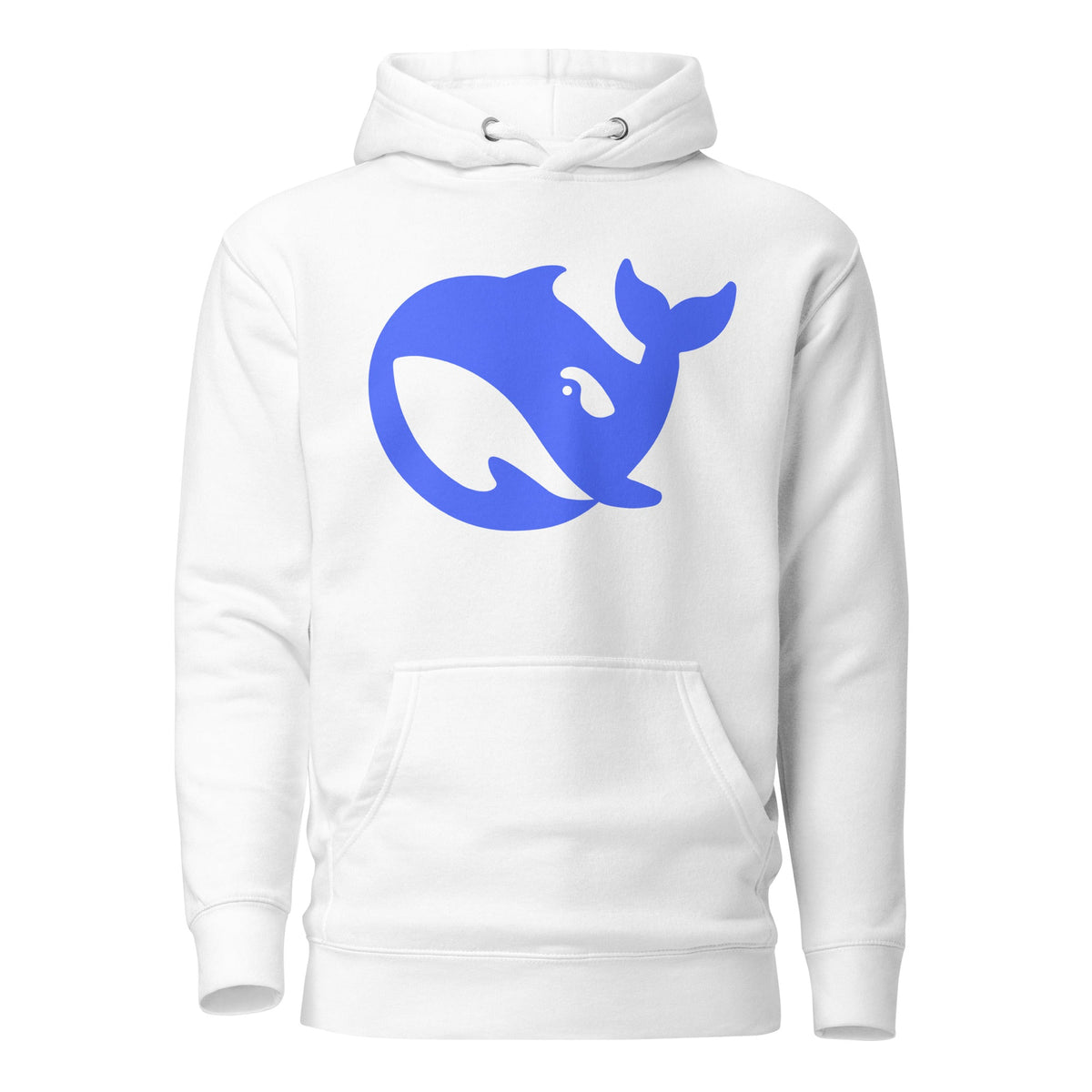 Image of the Premium DeepSeek Hoodie (unisex) White / M.