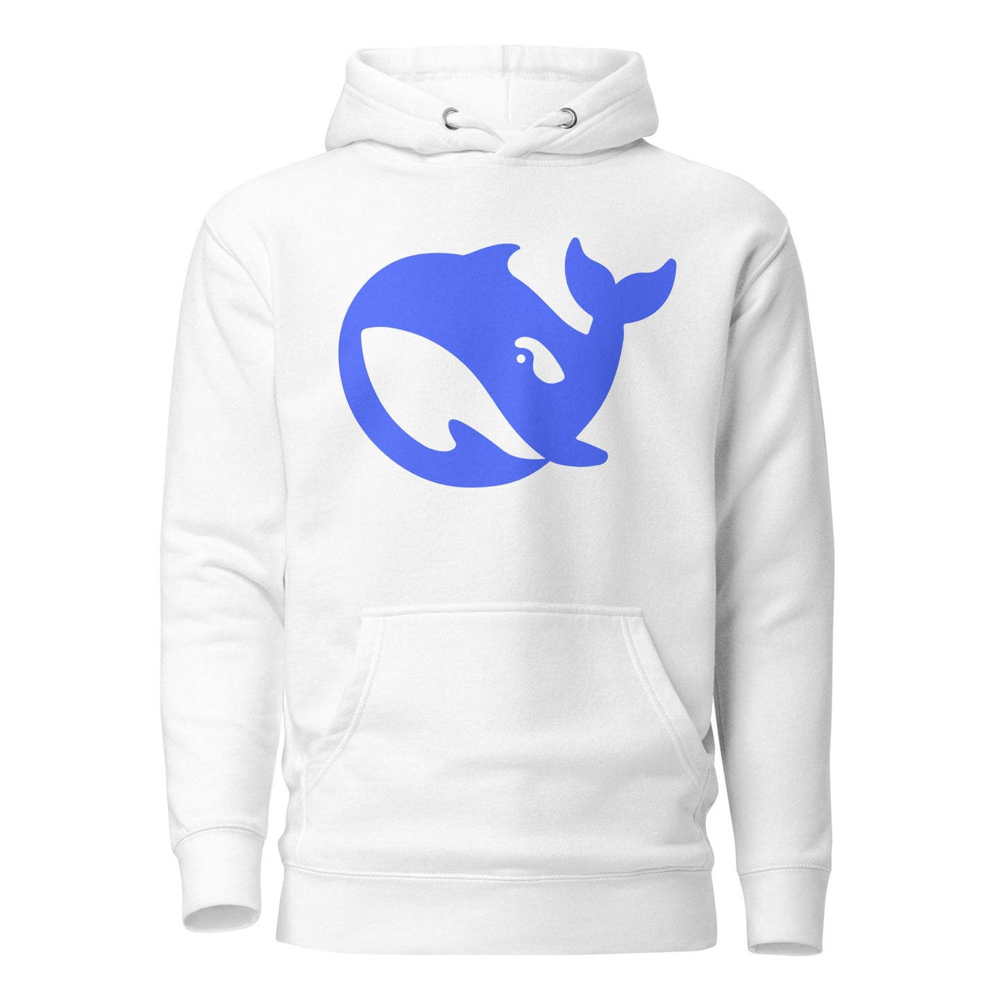 Image of the Premium DeepSeek Hoodie (unisex) White / M.