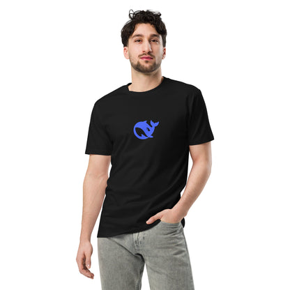 Mockup image of the Premium DeepSeek T-Shirt 2 (unisex).