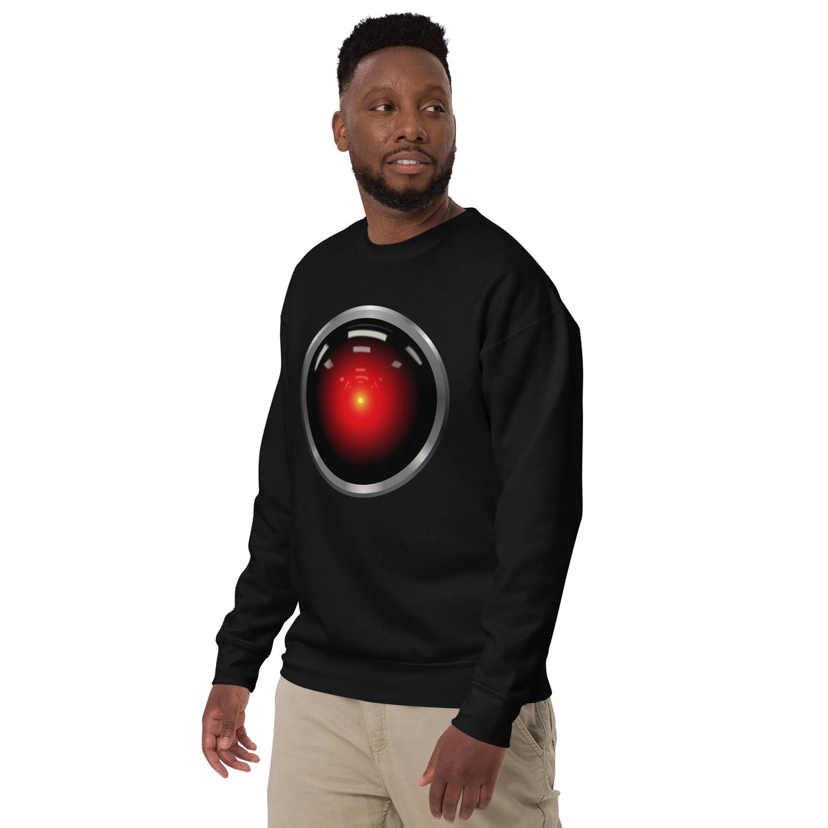 Image of the Premium HAL 9000 Sweatshirt (unisex).