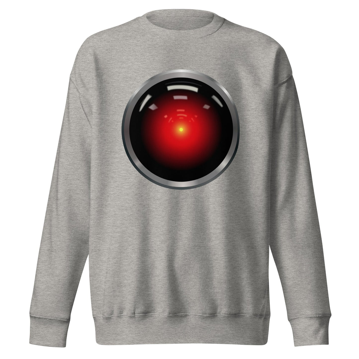 Image of the Premium HAL 9000 Sweatshirt (unisex) Carbon Grey / M.