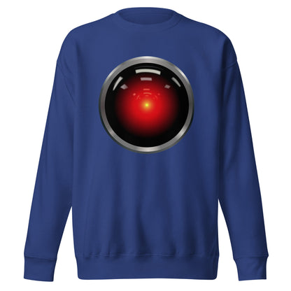 Image of the Premium HAL 9000 Sweatshirt (unisex) Team Royal / M.