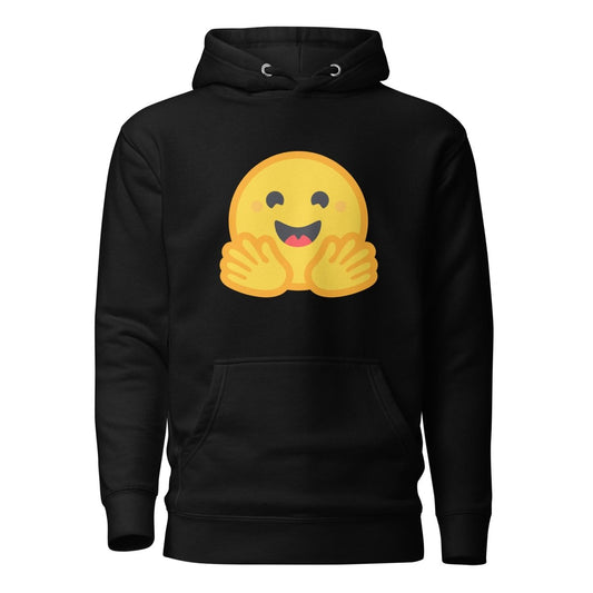 Premium Hugging Face Icon Hoodie (unisex) - AI Store