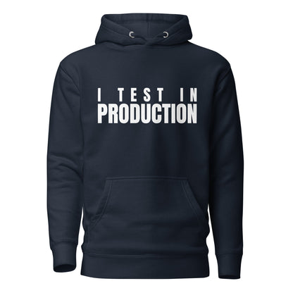 Image of the Premium I Test in Production Hoodie (unisex) Navy Blazer / M.
