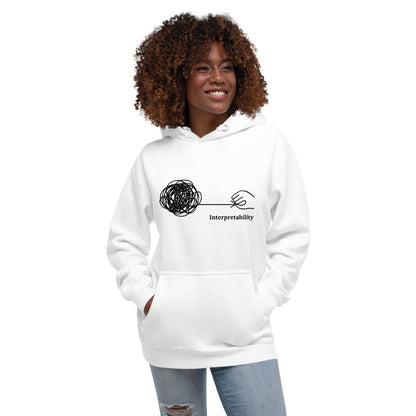 Image of the Premium Interpretability Hoodie (unisex).