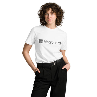 Product mockup photo of the Premium Macrohard T Shirt (unisex).