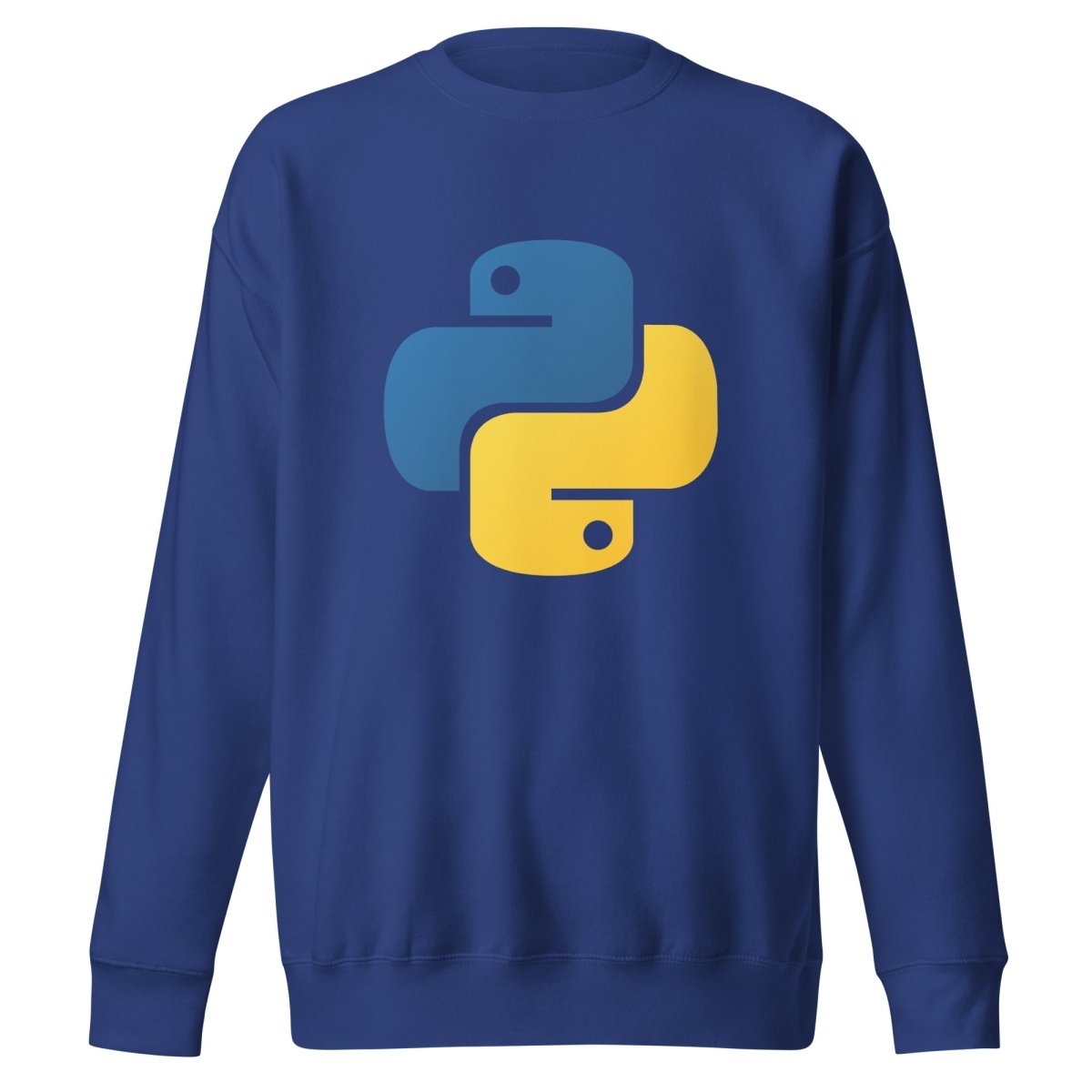 Image of the Premium Python Icon Sweatshirt (unisex) Team Royal / M.