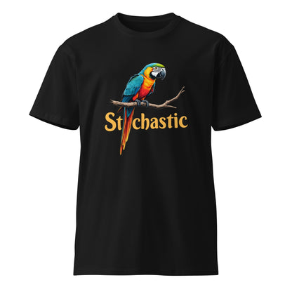 Image of the Premium Stochastic Parrot T-Shirt (unisex) Black / M.