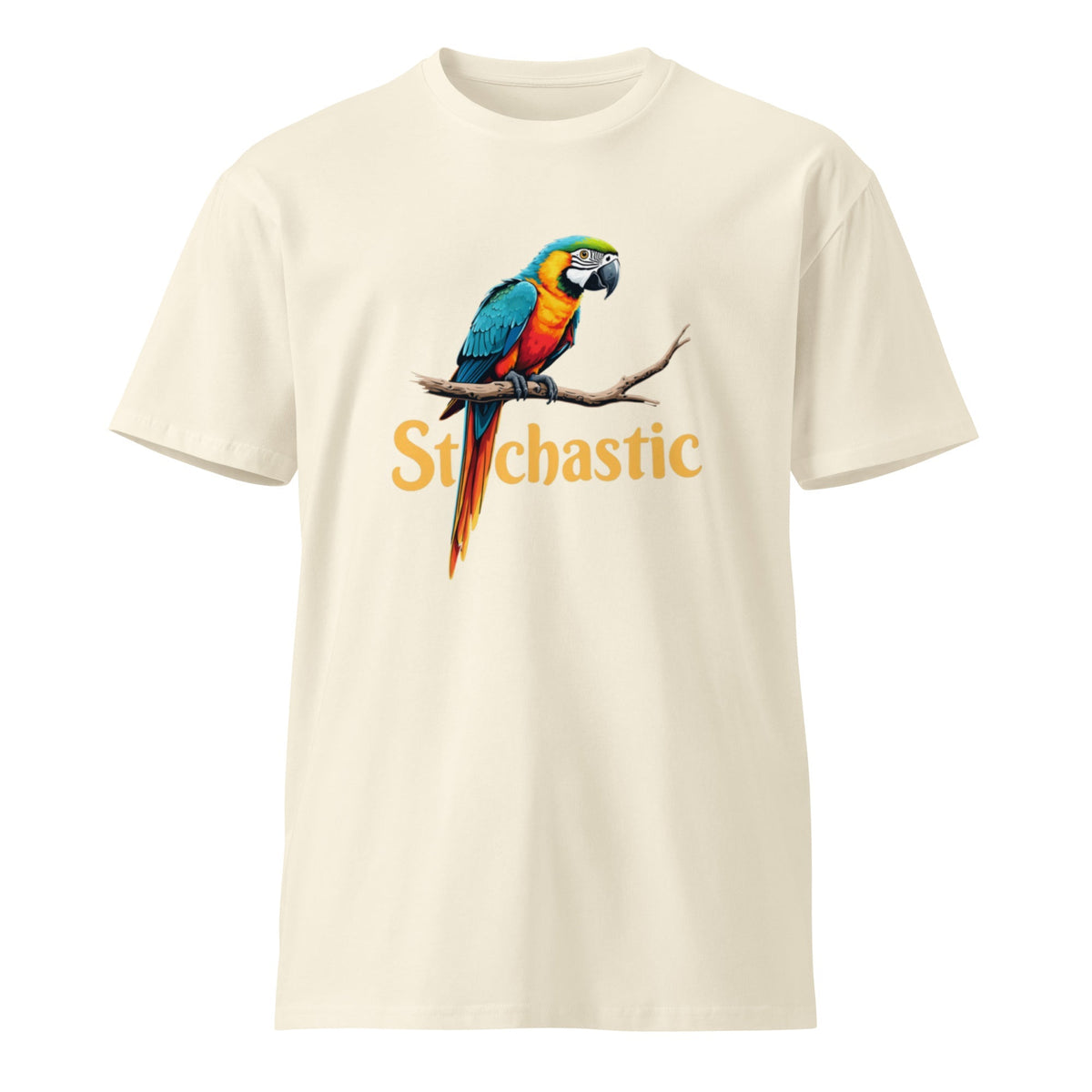 Image of the Premium Stochastic Parrot T-Shirt (unisex) Natural / M.